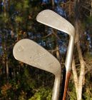 Two Golf Clubs Wilson Spade Mashie and PGA 5 Hickory/Steel shafts 1930