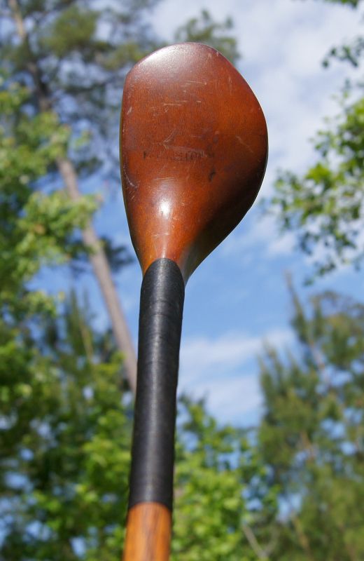 C1895 Spalding Morristown Splice Neck Brassie Golf Club Scotland