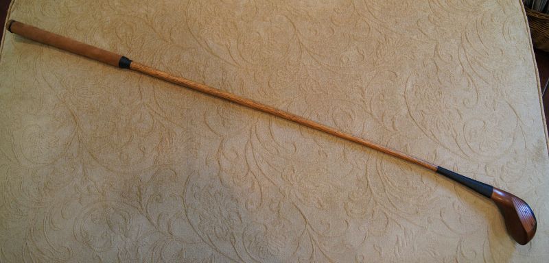 C1895 Spalding Morristown Slice Neck Brassie Golf Club Scotland