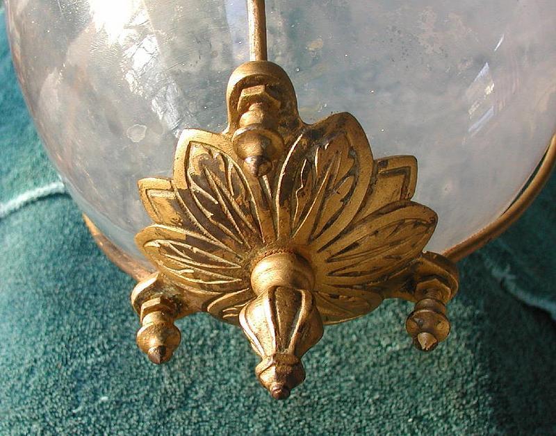 Lovely 19thC Victorian Hanging Apothecary Show Globe