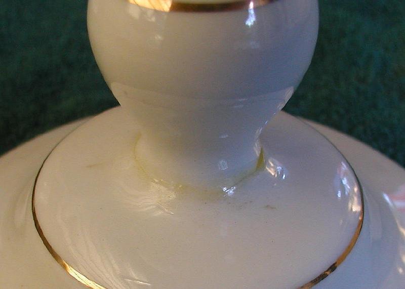 LOVELY 1930s GERMANY CERAMIC APOTHECARY DRUG JAR 14K