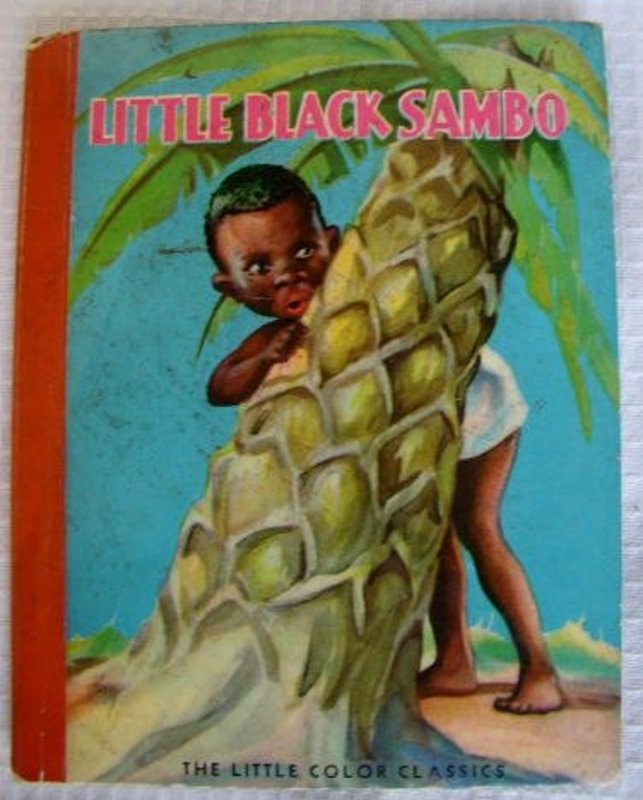 Wonderful 1938 McLoughlin Bros Little Black Sambo Book