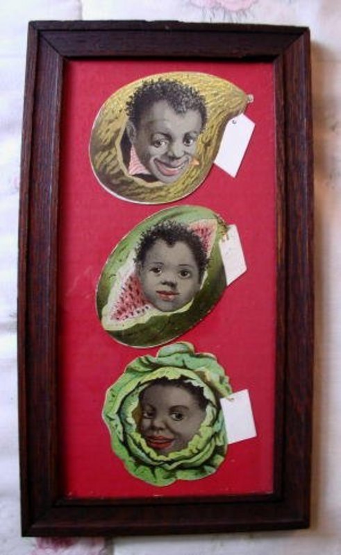 PreWWI Early 1900s Black Memorabilia Sapolio Soap Die Cut Advertising