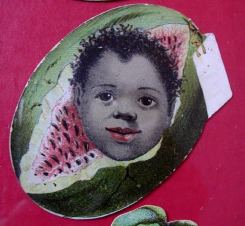 PreWWI Early 1900s Black Memorabilia Sapolio Soap Die Cut Advertising