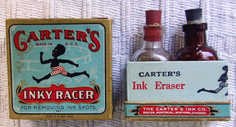 1920s Black Memorabilia Complete CARTER's INKY RACER