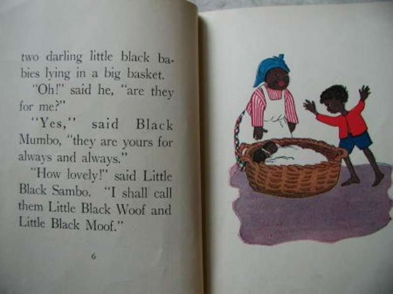 1936 Helen Bannerman “Little Black Sambo and the Twins”