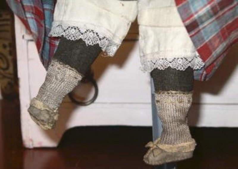 Fab 1920 Black Memorabilia Handmade Cloth Doll &quot;Sallie&quot;