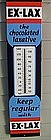 FAB Vintage Drug Store Porcelain EX-LAX Thermometer