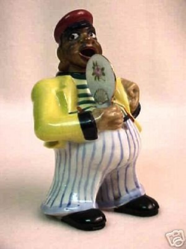 RARE 1950s Black Americana Sailor Nodder Japan UCAGCO Ceramic