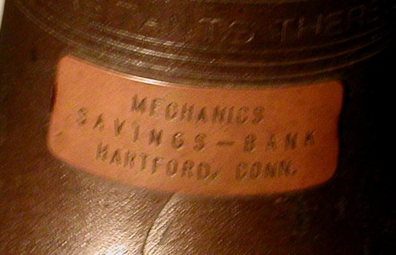 1919 PHILADELPHIA LIBERTY BELL BANK Mechanics Savings Bank Connecticut