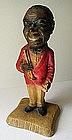 FAB 1930s Chalkware Statue Louis "Satchmo" Armstrong