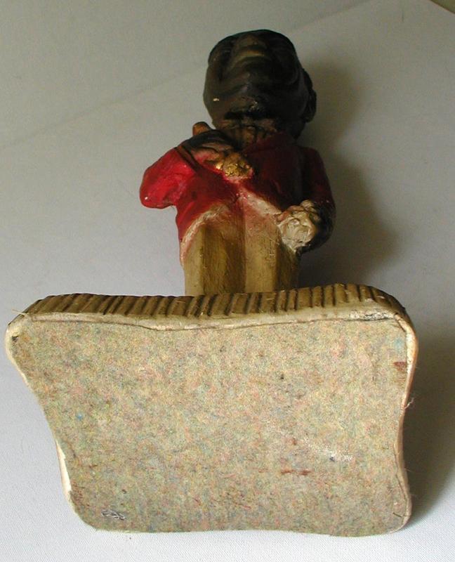 FAB 1930s Chalkware Statue Louis &quot;Satchmo&quot; Armstrong