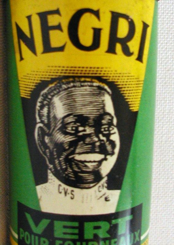 1930s Black Man NEGRITA Negro Belgian Metal Polish Tins