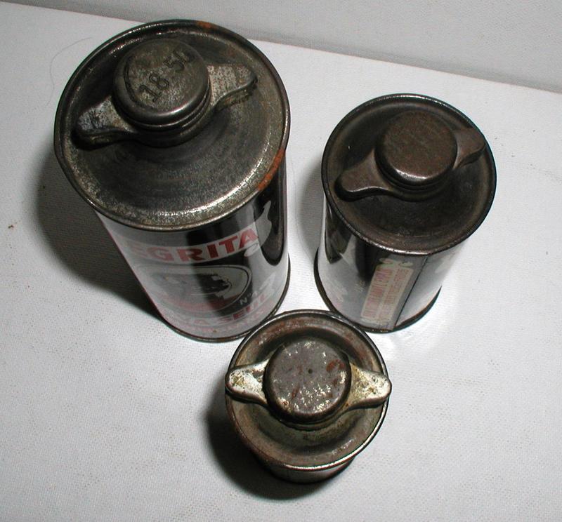 1930s Black Man NEGRITA Negro Belgian Metal Polish Tins