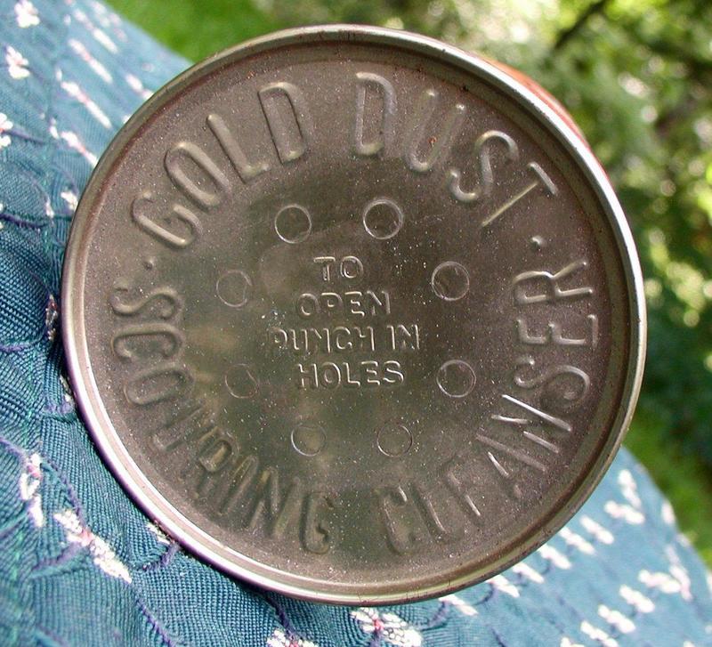 1910-20 Black Memorabilia GOLD DUST Scouring Cleanser