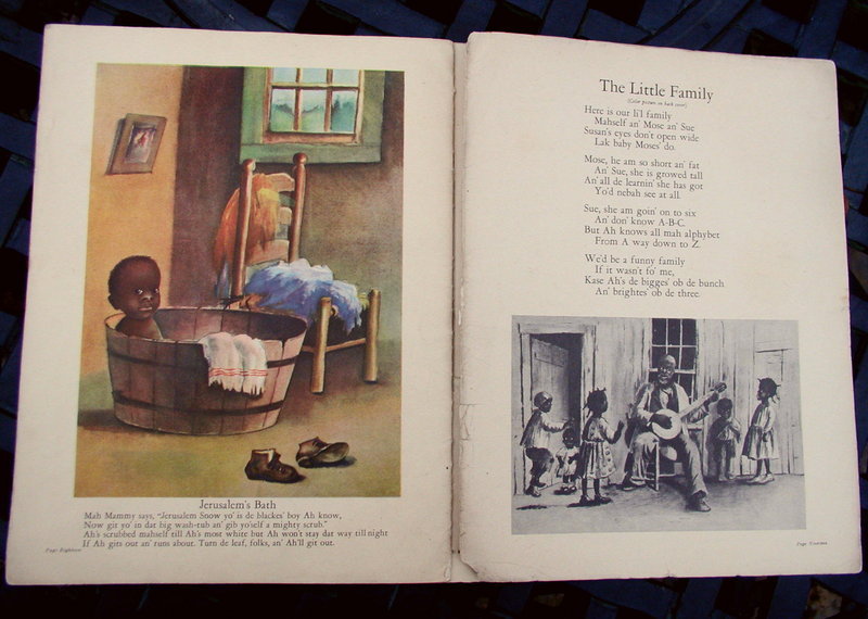 Rare 1929 Black Americana LITTLE PICKANINNIES Book