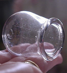 19thC Medical Doctor Bleeding or Cupping Glass