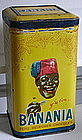 1930s French BANANIA Breakfast Chocolate Tin Blackamoor