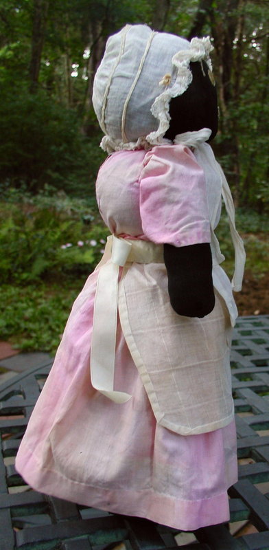 Early Scarce 1920 Black Memorabilia Hand-Stitched Mammy Bottle Doll