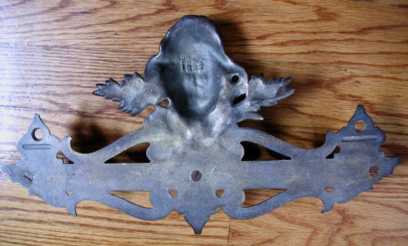 Wonderful 1920 Black Boy Johnny Griffin Brass Pipe Rack