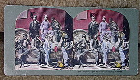 Four C1910 Black Memorabilia Jim Crow Stereoview Cards