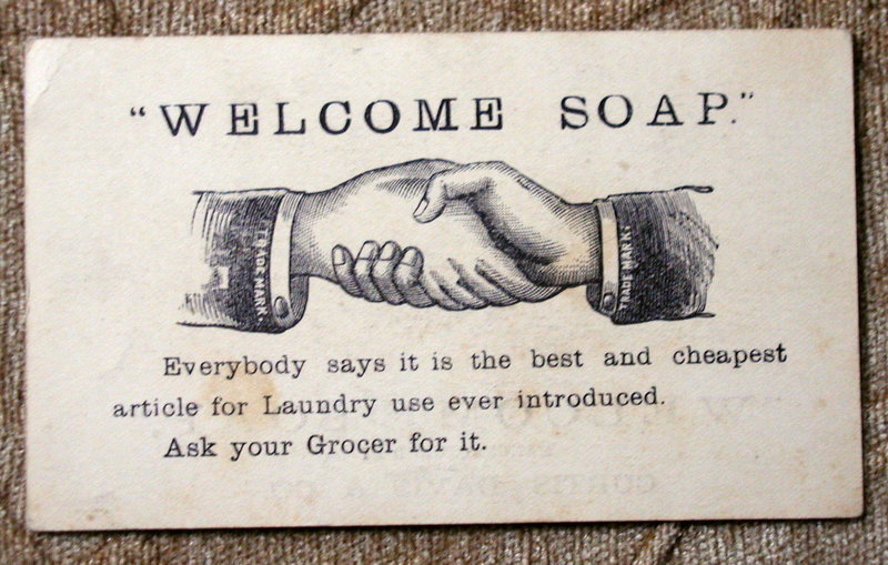 ExRARE 1890s Black Memorabilia Trade Card