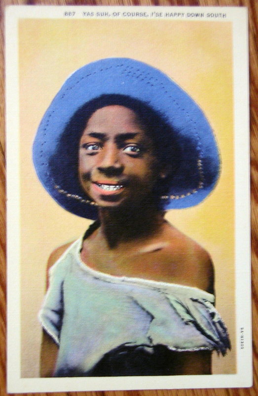 Group10 Black Memorabilia Postcards 1930-1950s Vintage