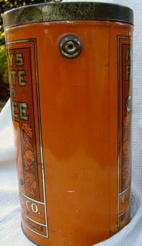 1920s 4LB Mammy's Favorite Brand Coffee Tin Baltimore