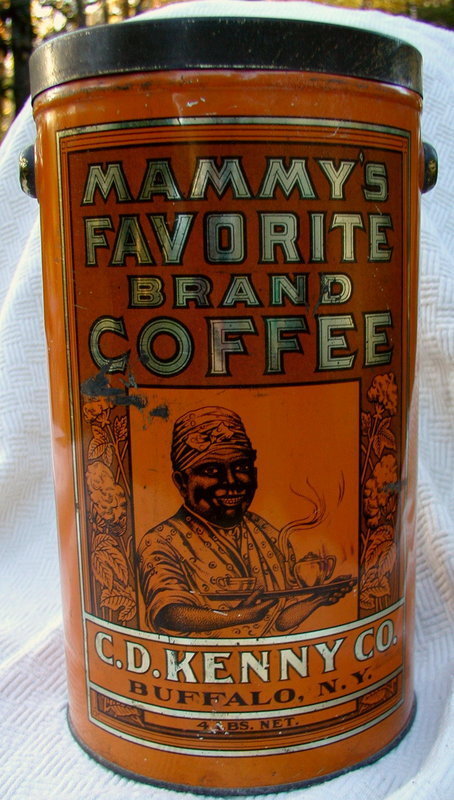 1920s 4LB Mammy's Favorite Brand Coffee Tin Baltimore