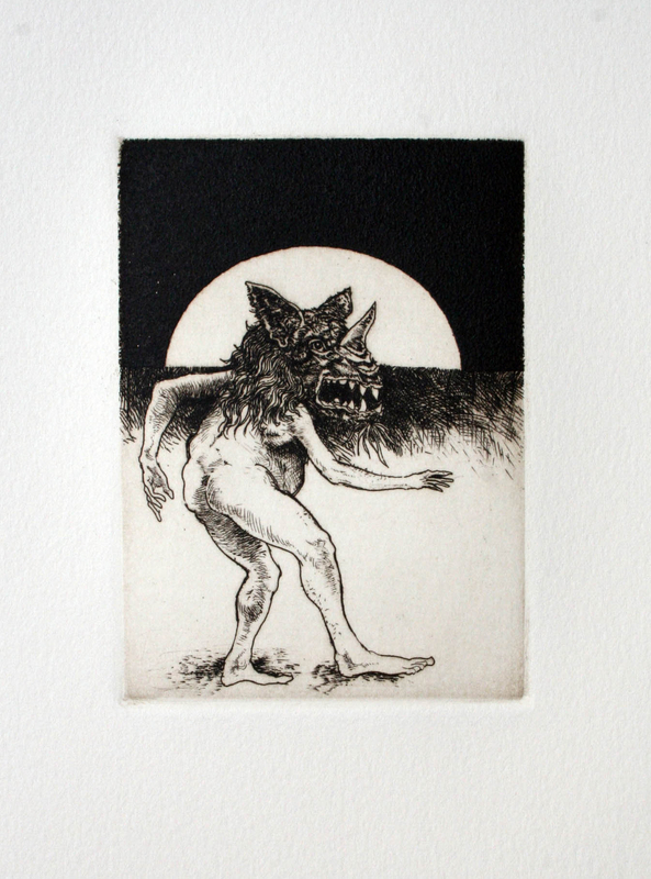 Etchings by Jack Couglin