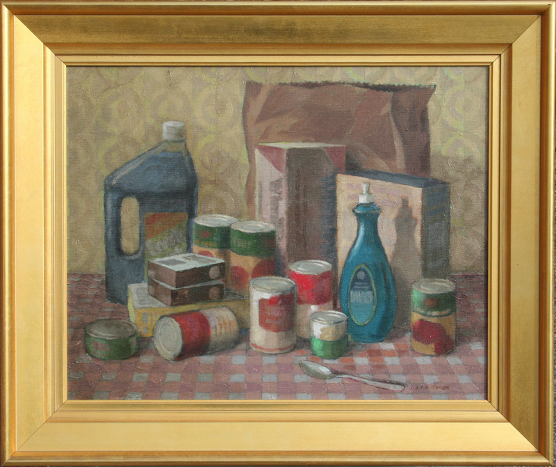 &quot;Still Life with Groceries&quot; by James Francis O’Brien