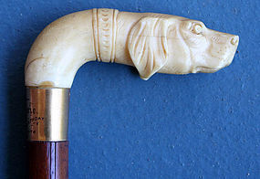 Dog Form Cane from William Henrie
