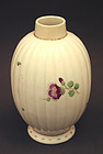 Antique English Polychrome Porcelain Tea Caddy