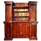 English Regency Collector's Cabinet by George Bullock, c. 1815