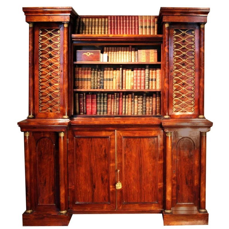 English Regency Collector's Cabinet by George Bullock, c. 1815