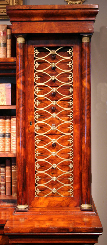 English Regency Collector's Cabinet by George Bullock, c. 1815