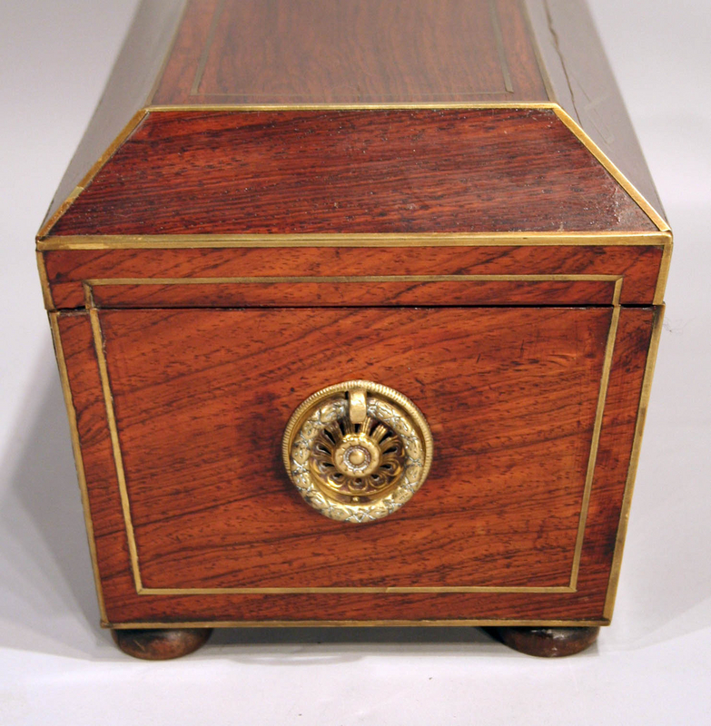 Fine English Regency Tea Chest