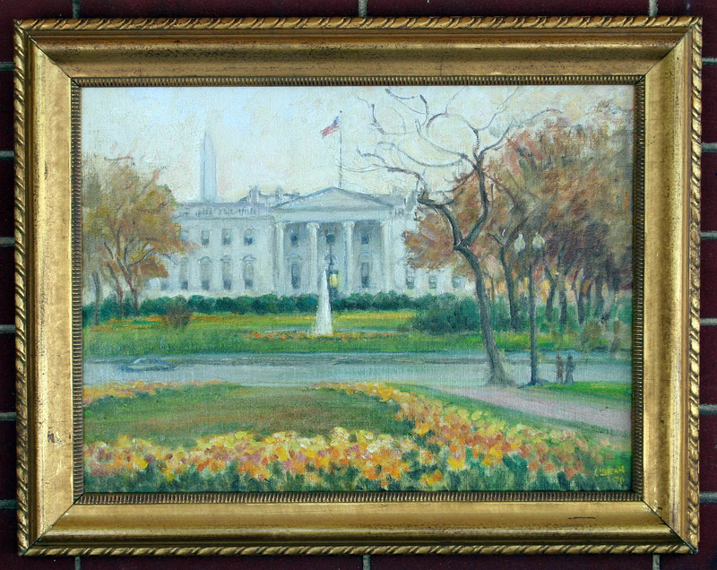 &quot;View of the White House&quot; by Caroline van Hook Bean