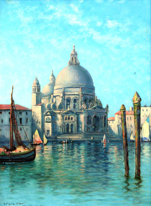 View of Venice by C. Myron Clark (American, 1876-1925)