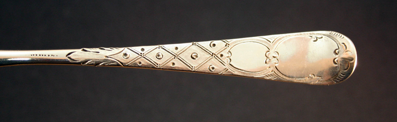 Pair of George III Irish Silver Berry Spoons