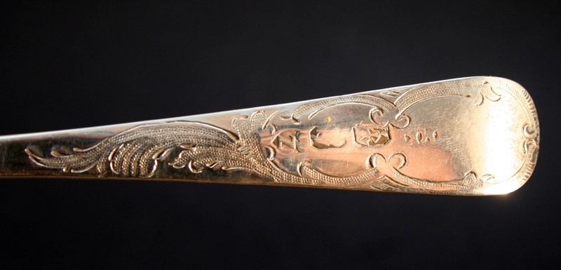 Pair of George III Irish Silver Berry Spoons