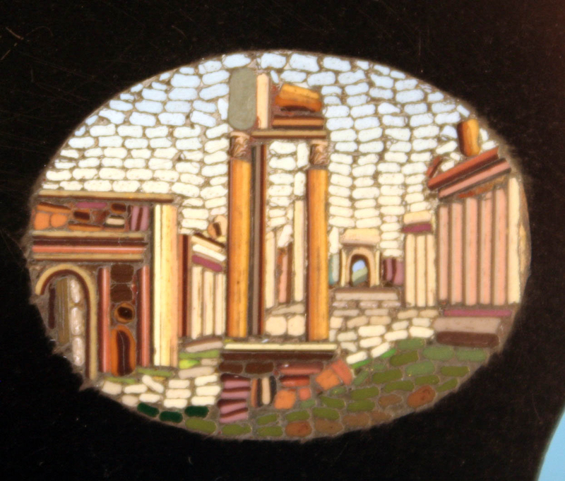 19th Century Grand Tour Micromosaic From Italy