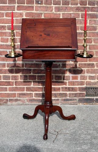 Rare George II Adjustable Height Writing Stand