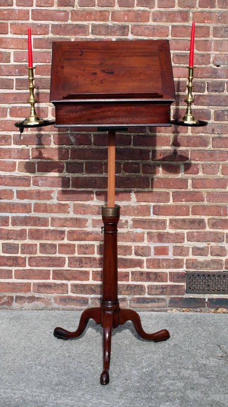 Rare George II Adjustable Height Writing Stand