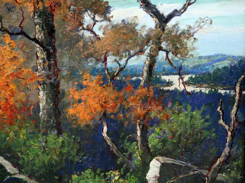 Sugarloaf Mountain by Benson Bond Moore (American 1882-1974)