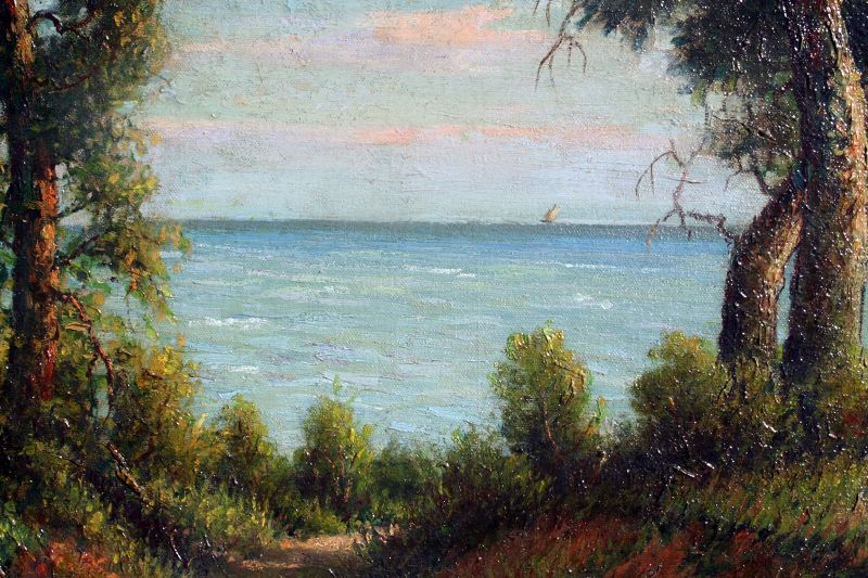 Chesapeake Bay Landscape by Benson Bond Moore (American 1882-1974)