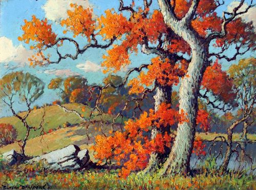 Maryland Landscape by Benson Bond Moore (American 1882-1974)