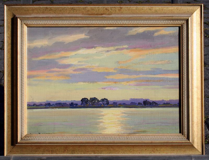 View of the Potomac River by Benson Bond Moore (American 1882-1974)