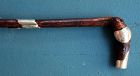 Antique Masonic Silver Mounted Root Cane