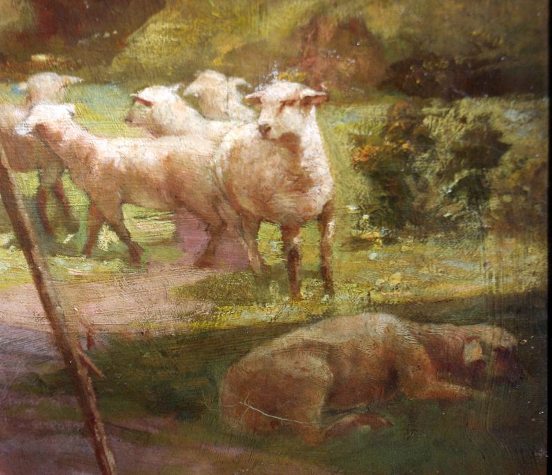 The Pensive Shepherdess